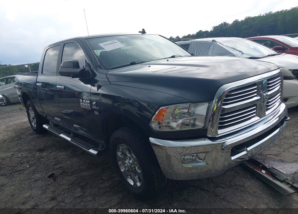 2018 RAM 2500 BIG HORN  4X2 6'4 BOX VIN: 3C6UR4DLXJG356236