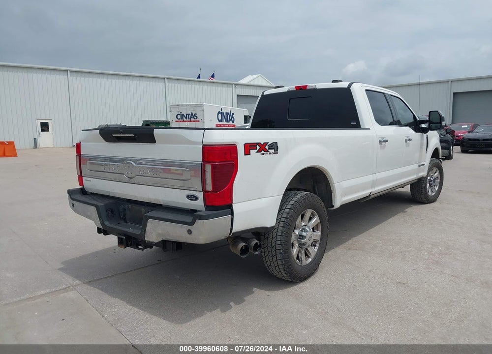 2020 FORD F-350 KING RANCH VIN: 1FT8W3BT2LEC26672