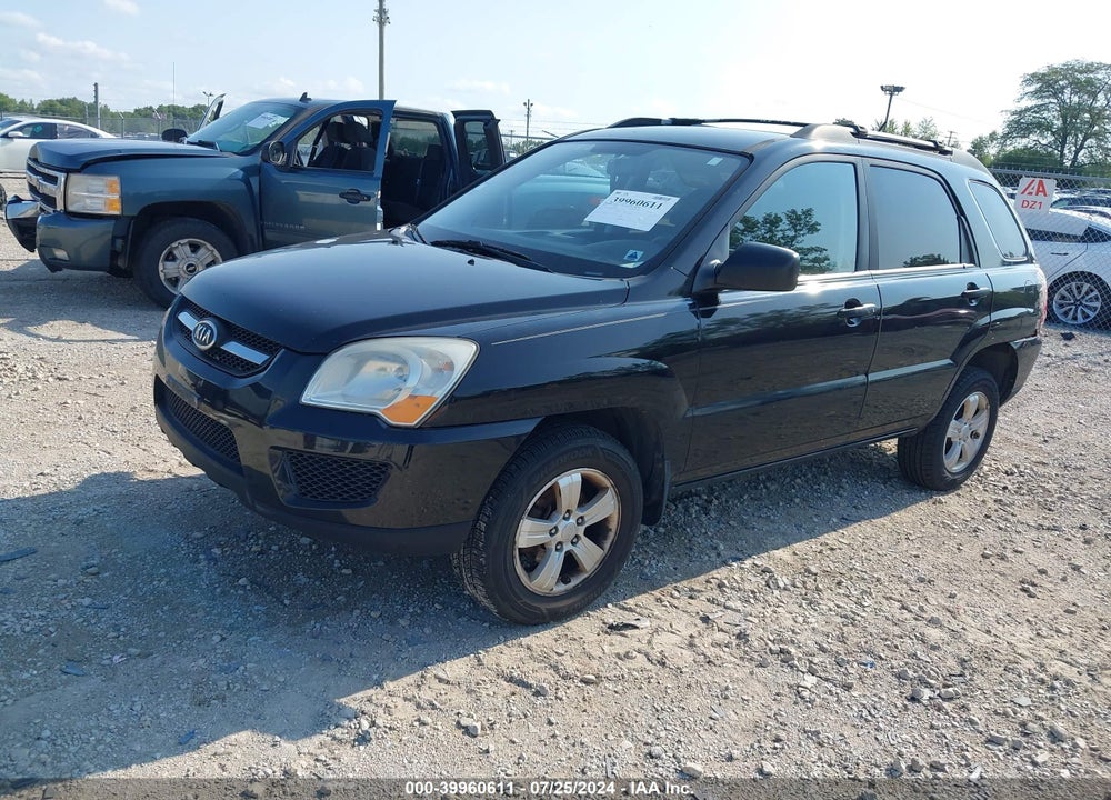 2009 KIA SPORTAGE LX VIN: KNDJF724797637306