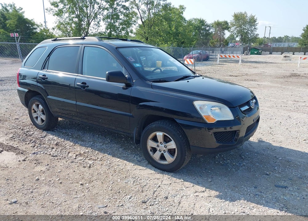 2009 KIA SPORTAGE LX VIN: KNDJF724797637306