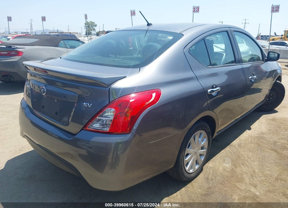 2019 NISSAN VERSA 1.6 SV VIN: 3N1CN7AP4KL873746