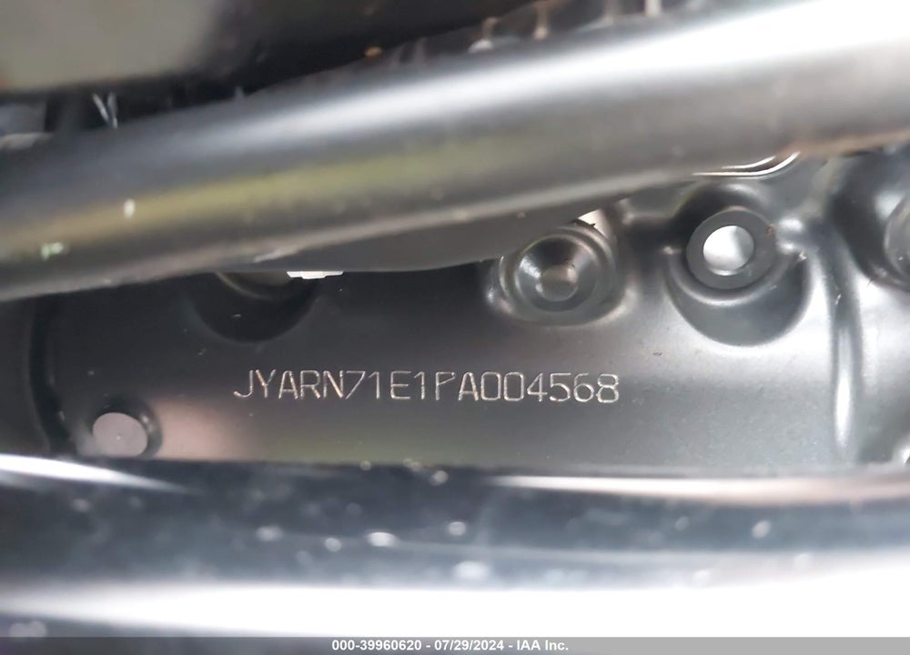 2023 YAMAHA MT09 VIN: JYARN71E1PA004568
