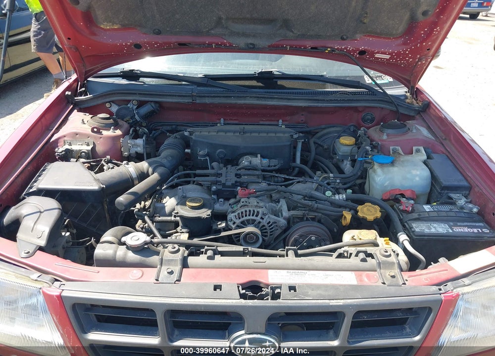 1999 SUBARU FORESTER L VIN: JF1SF6353XH742606
