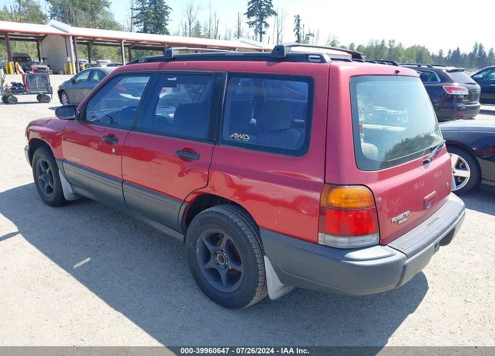 1999 SUBARU FORESTER L VIN: JF1SF6353XH742606