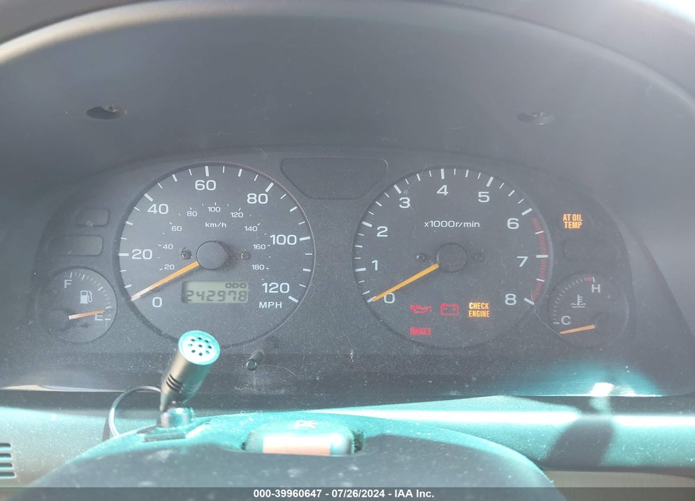 1999 SUBARU FORESTER L VIN: JF1SF6353XH742606