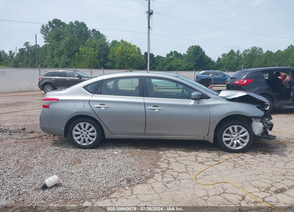 2014 NISSAN SENTRA S VIN: 3N1AB7AP6EL693804