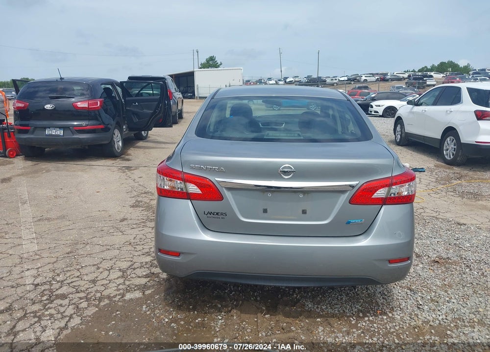 2014 NISSAN SENTRA S VIN: 3N1AB7AP6EL693804