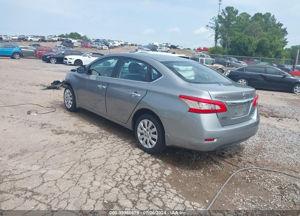 2014 NISSAN SENTRA S VIN: 3N1AB7AP6EL693804