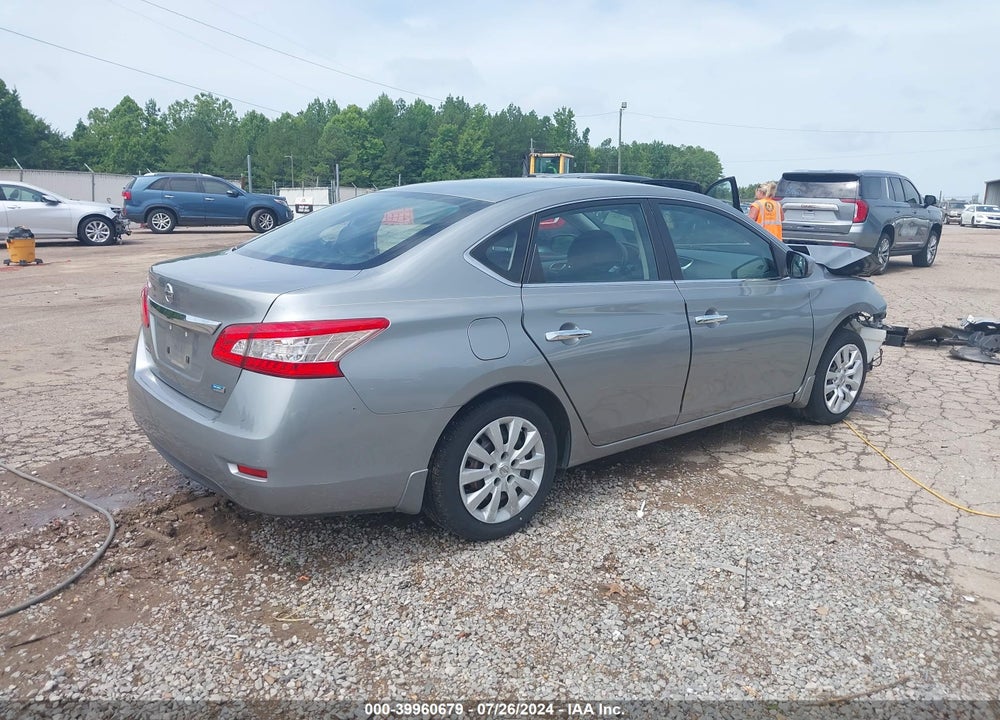 2014 NISSAN SENTRA S VIN: 3N1AB7AP6EL693804
