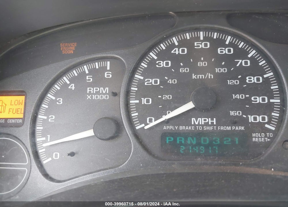 2002 CHEVROLET AVALANCHE 1500 VIN: 3GNEC13T32G163028