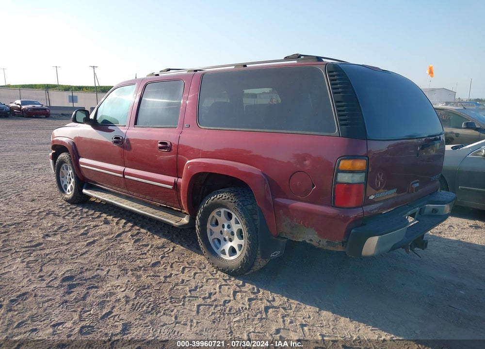 2004 CHEVROLET SUBURBAN 1500 LT VIN: 3GNFK16ZX4G133745