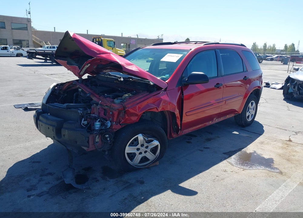 2005 CHEVROLET EQUINOX LS VIN: 2CNDL23F856180309