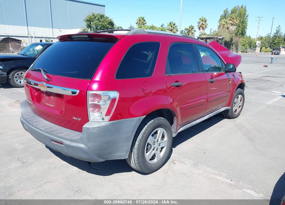 2005 CHEVROLET EQUINOX LS VIN: 2CNDL23F856180309