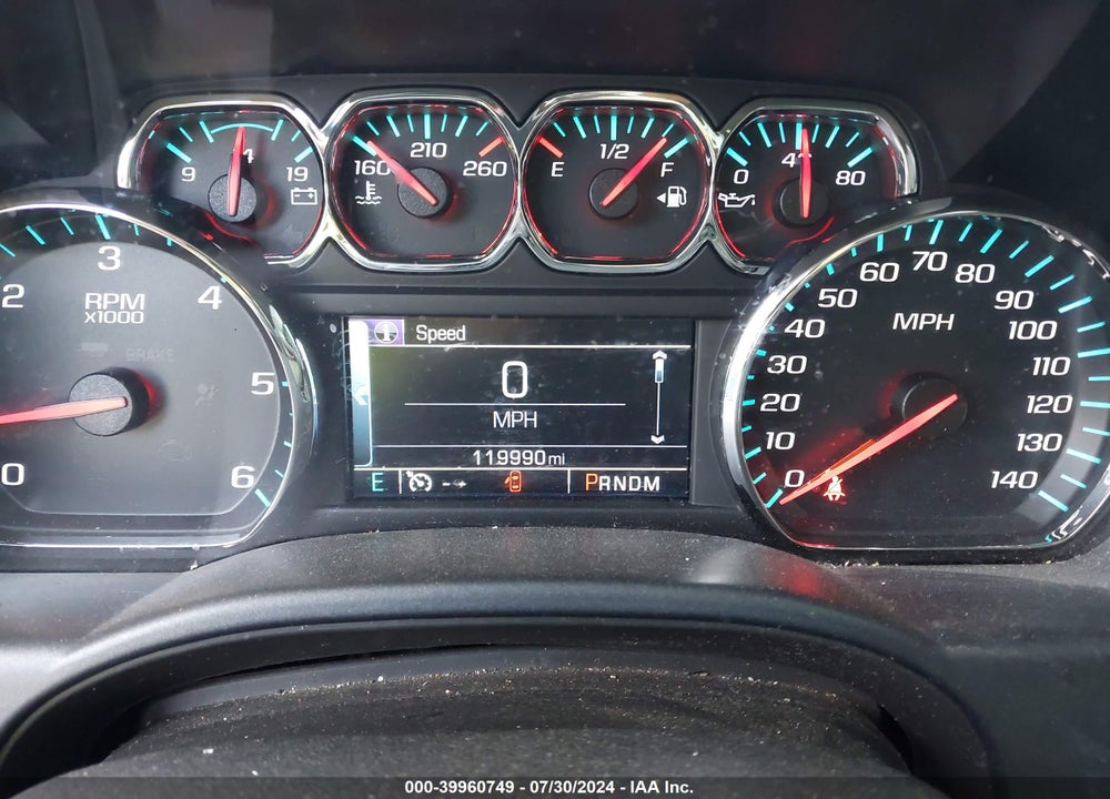 2016 CHEVROLET SILVERADO 1500 1LZ VIN: 3GCUKSEC4GG275371