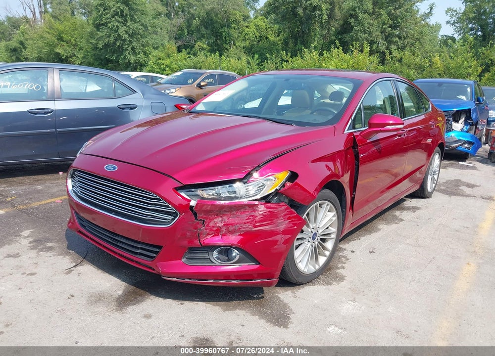 2014 FORD FUSION SE VIN: 3FA6P0HD9ER202006