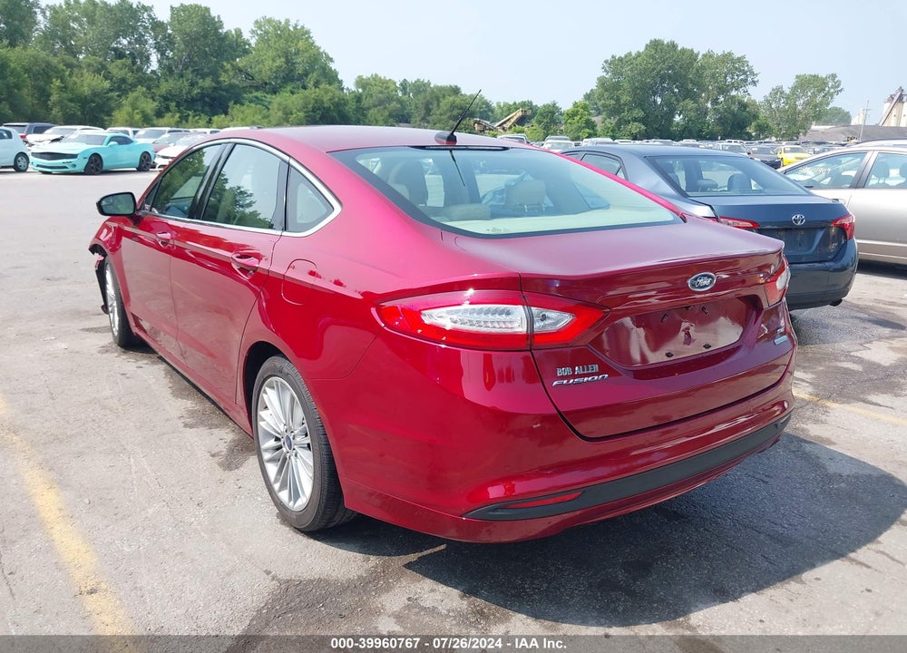2014 FORD FUSION SE VIN: 3FA6P0HD9ER202006