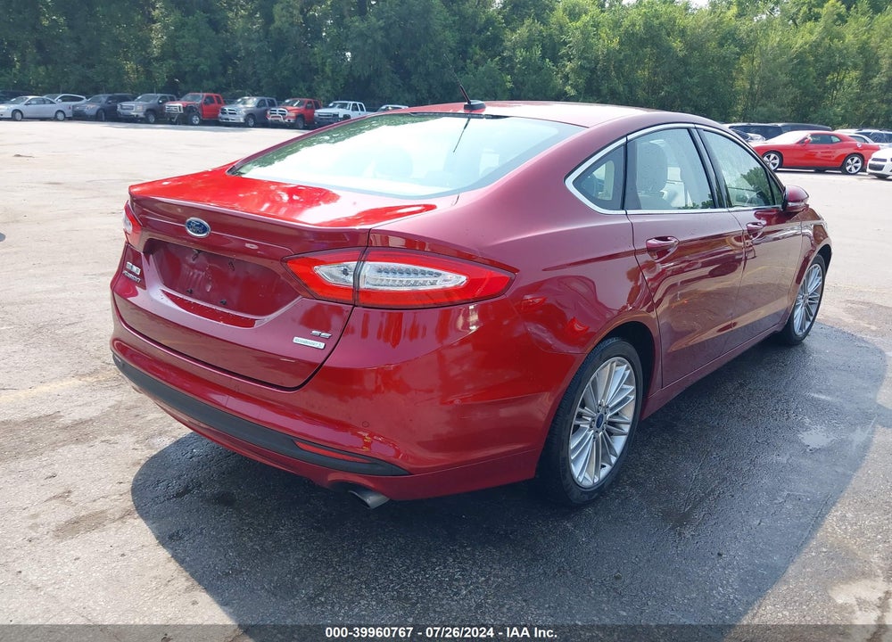 2014 FORD FUSION SE VIN: 3FA6P0HD9ER202006