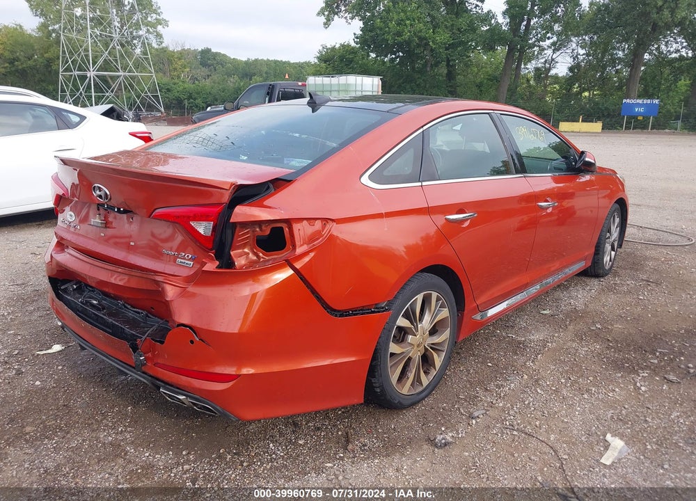 2015 HYUNDAI SONATA LIMITED 2.0T VIN: 5NPE34AB6FH154017