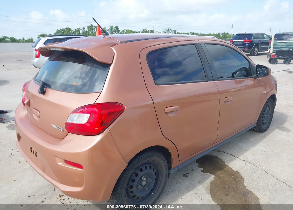 2020 MITSUBISHI MIRAGE SE VIN: ML32A3HJ0LH007382