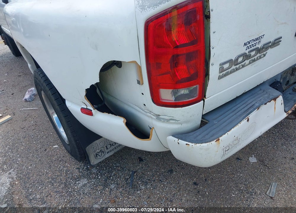 2003 DODGE RAM 3500 SLT/LARAMIE/ST VIN: 3D7MA48C43G786444