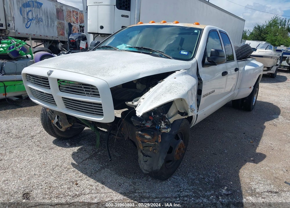 2003 DODGE RAM 3500 SLT/LARAMIE/ST VIN: 3D7MA48C43G786444