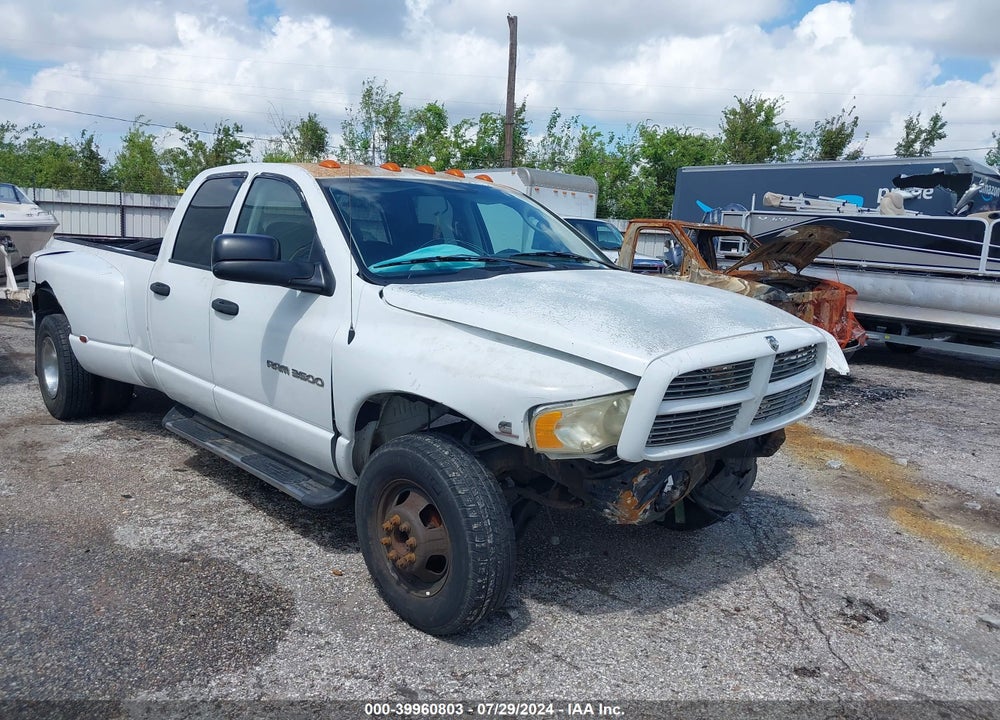 2003 DODGE RAM 3500 SLT/LARAMIE/ST VIN: 3D7MA48C43G786444