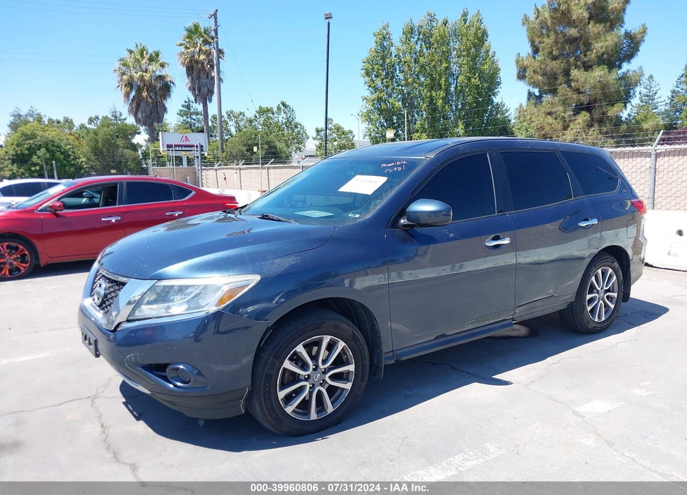 2013 NISSAN PATHFINDER S VIN: 5N1AR2MM5DC690475