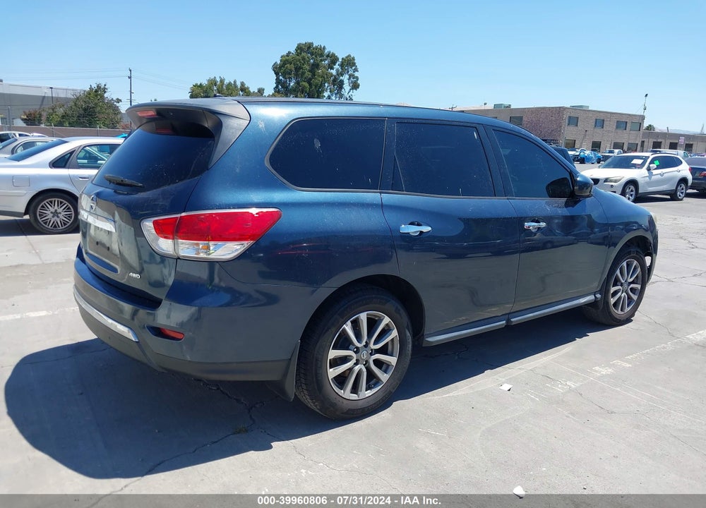 2013 NISSAN PATHFINDER S VIN: 5N1AR2MM5DC690475