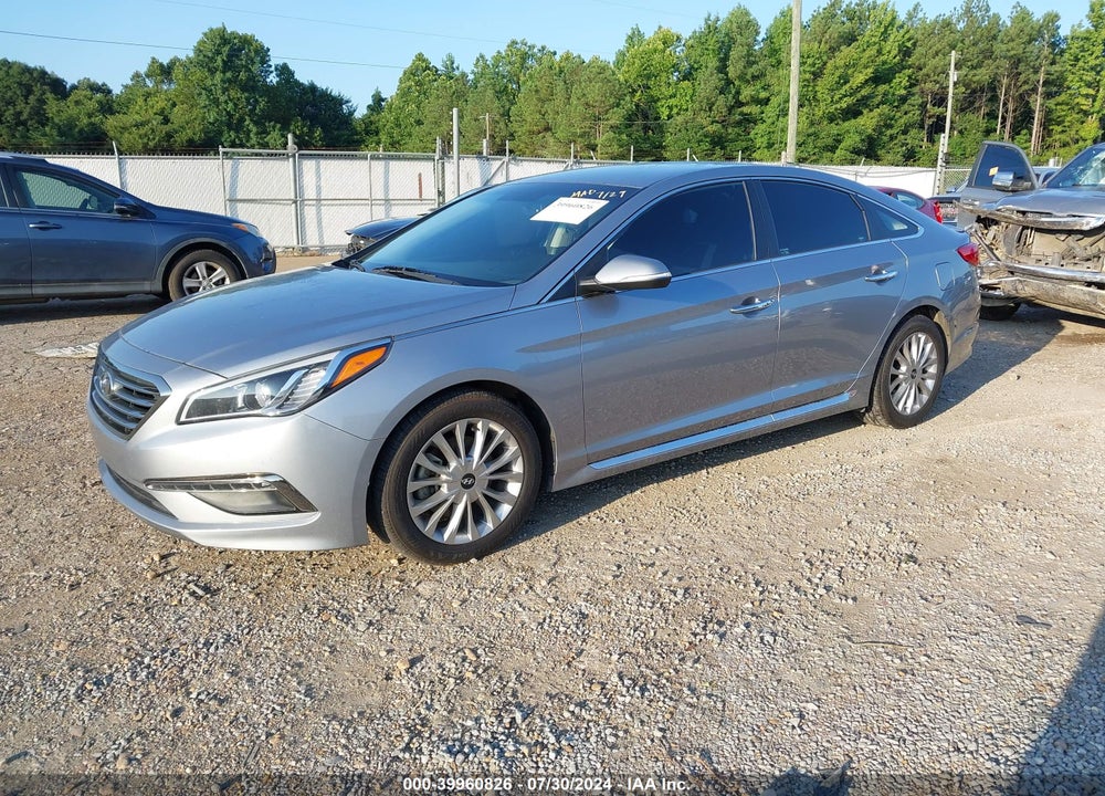 2015 HYUNDAI SONATA LIMITED VIN: 5NPE34AF0FH022583