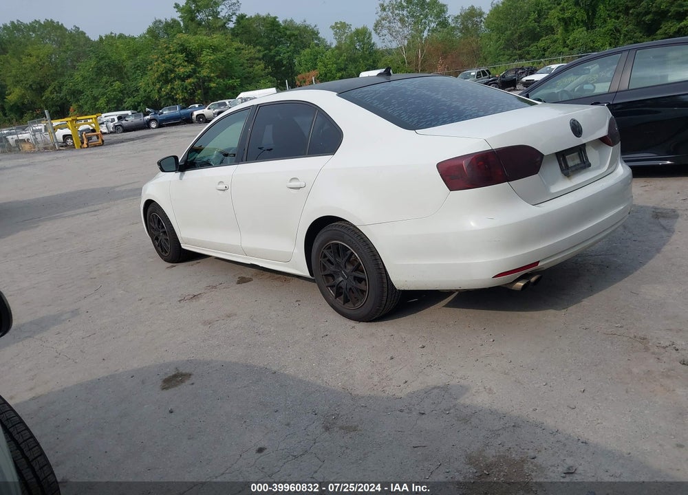 2014 VOLKSWAGEN JETTA 1.8T SE VIN: 3VWB17AJ3EM334045