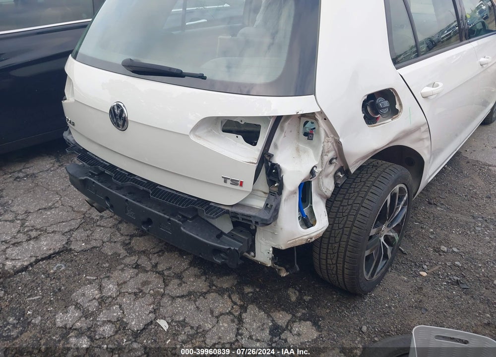 2015 VOLKSWAGEN GOLF TSI SE 4-DOOR VIN: 3VW217AU0FM077938