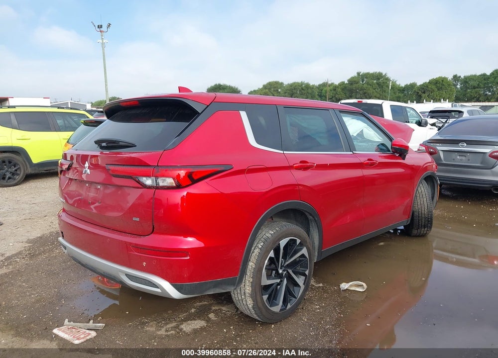 2023 MITSUBISHI OUTLANDER SE 2.5 2WD VIN: JA4J3UA86PZ047556