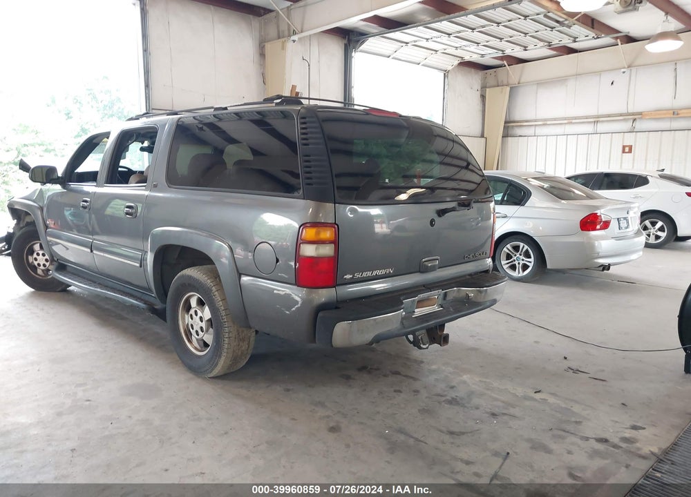 2000 CHEVROLET SUBURBAN 1500 LT VIN: 3GNFK16T6YG210984