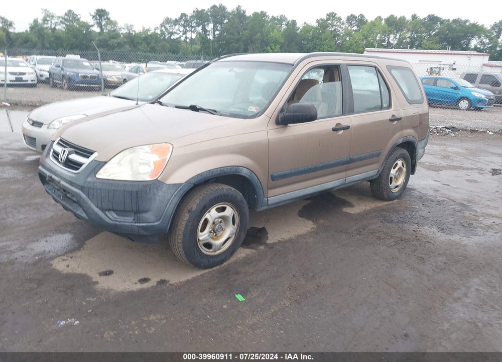 2004 HONDA CR-V LX VIN: SHSRD78574U242921
