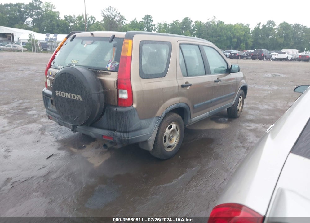 2004 HONDA CR-V LX VIN: SHSRD78574U242921