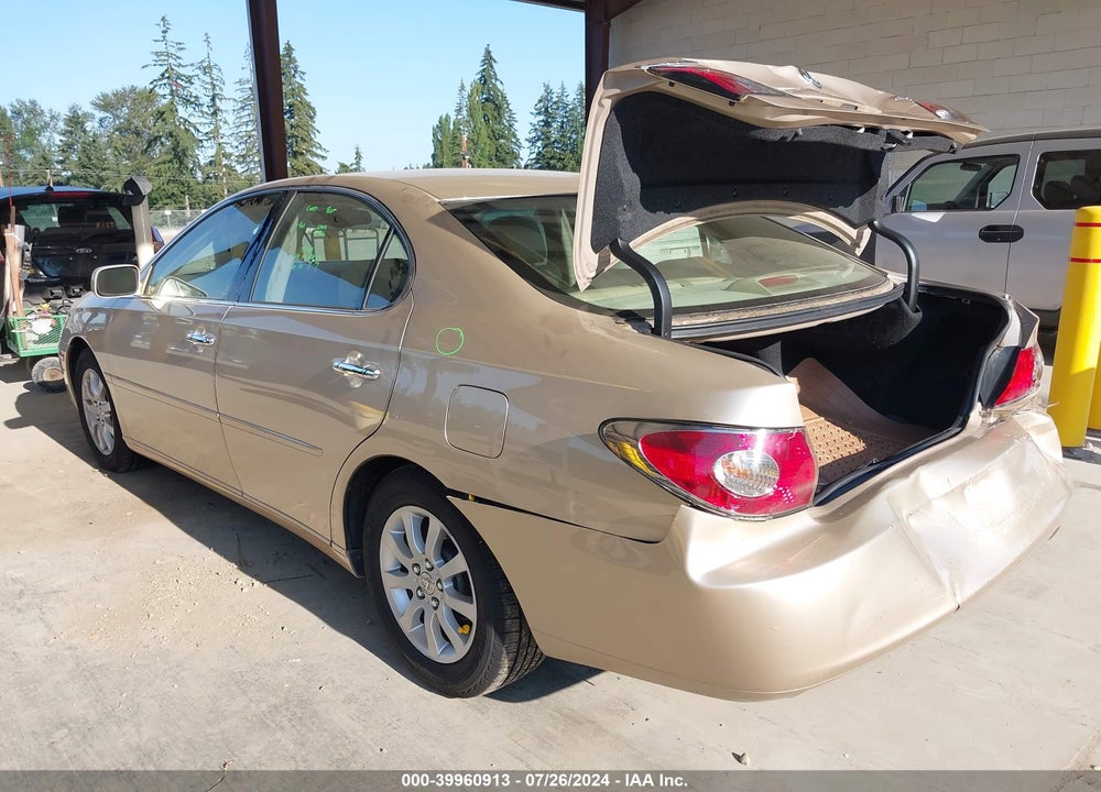 2003 LEXUS ES 300 VIN: JTHBF30G836012158