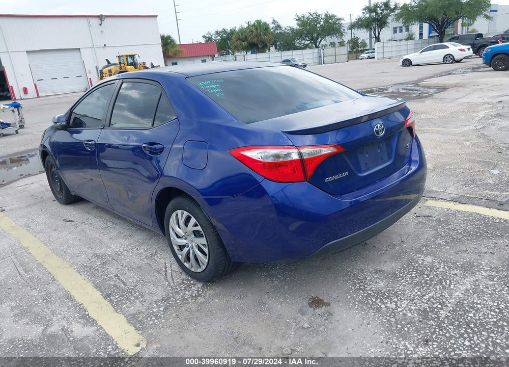 2014 TOYOTA COROLLA S PLUS VIN: 2T1BURHE5EC053260