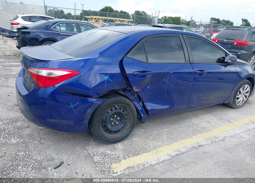 2014 TOYOTA COROLLA S PLUS VIN: 2T1BURHE5EC053260
