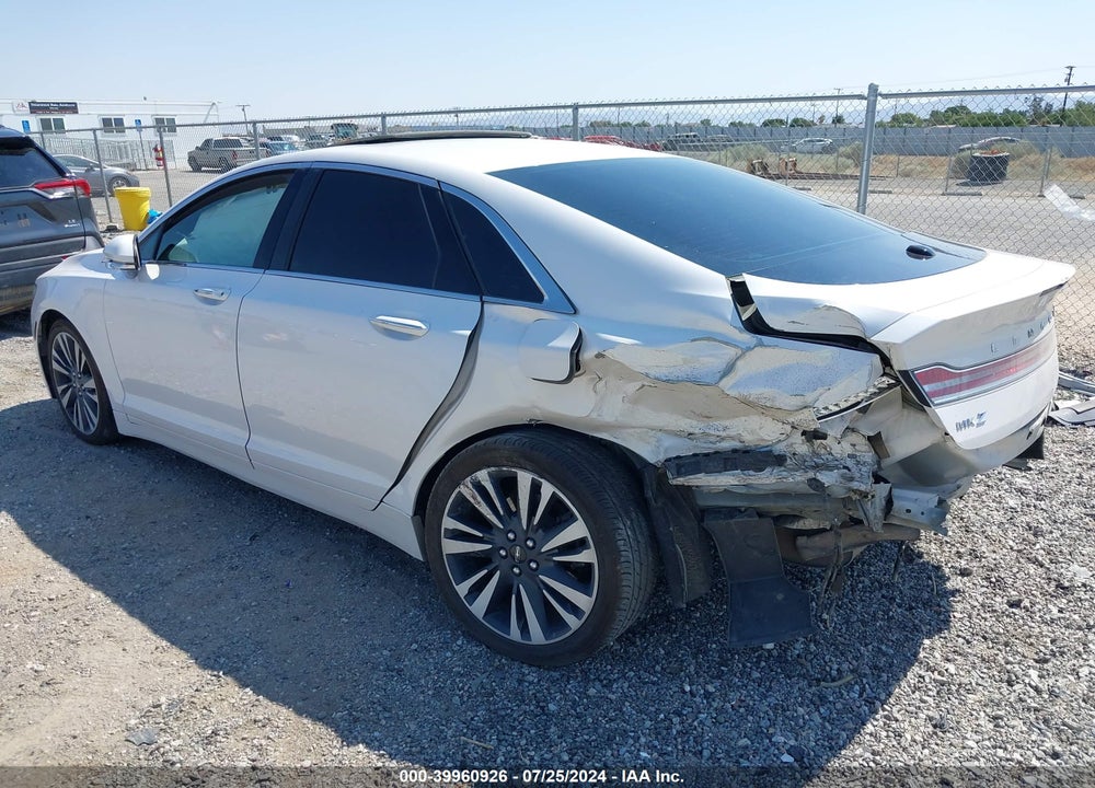 2017 LINCOLN MKZ HYBRID RESERVE VIN: 3LN6L5MU0HR663698