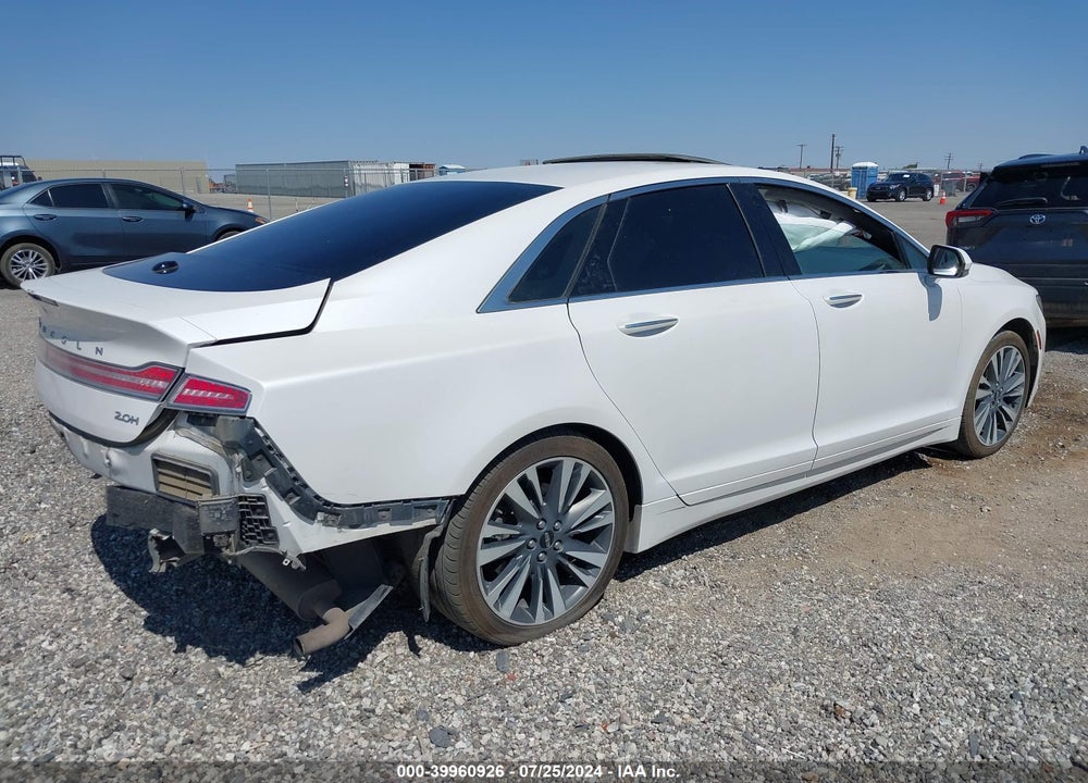 2017 LINCOLN MKZ HYBRID RESERVE VIN: 3LN6L5MU0HR663698