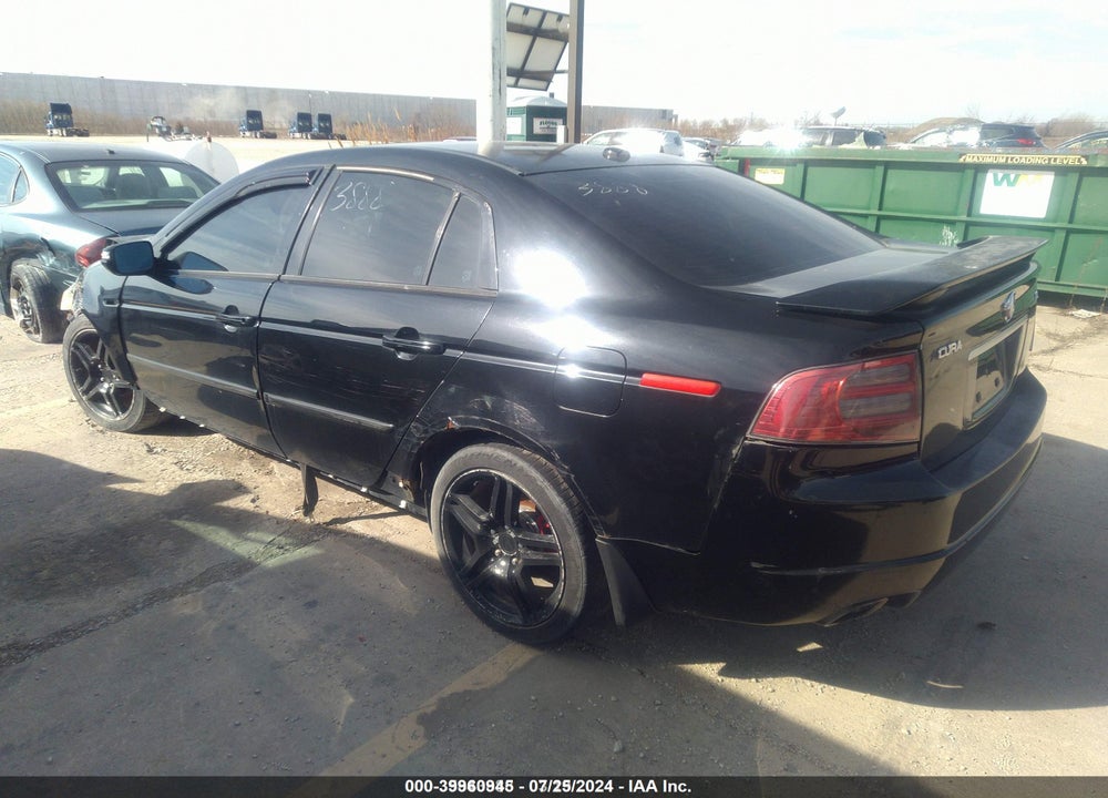 2008 ACURA TL 3.2 VIN: 19UUA66228A017903