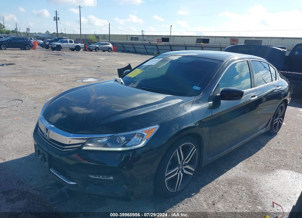 2017 HONDA ACCORD SPORT SE VIN: 1HGCR2F10HA266060