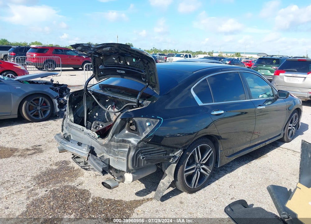 2017 HONDA ACCORD SPORT SE VIN: 1HGCR2F10HA266060