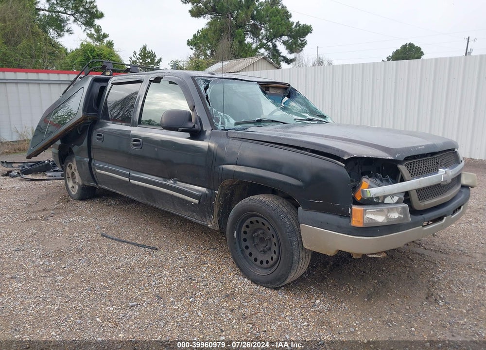 2005 CHEVROLET SILVERADO 1500 LS VIN: 2GCEC13T651359048