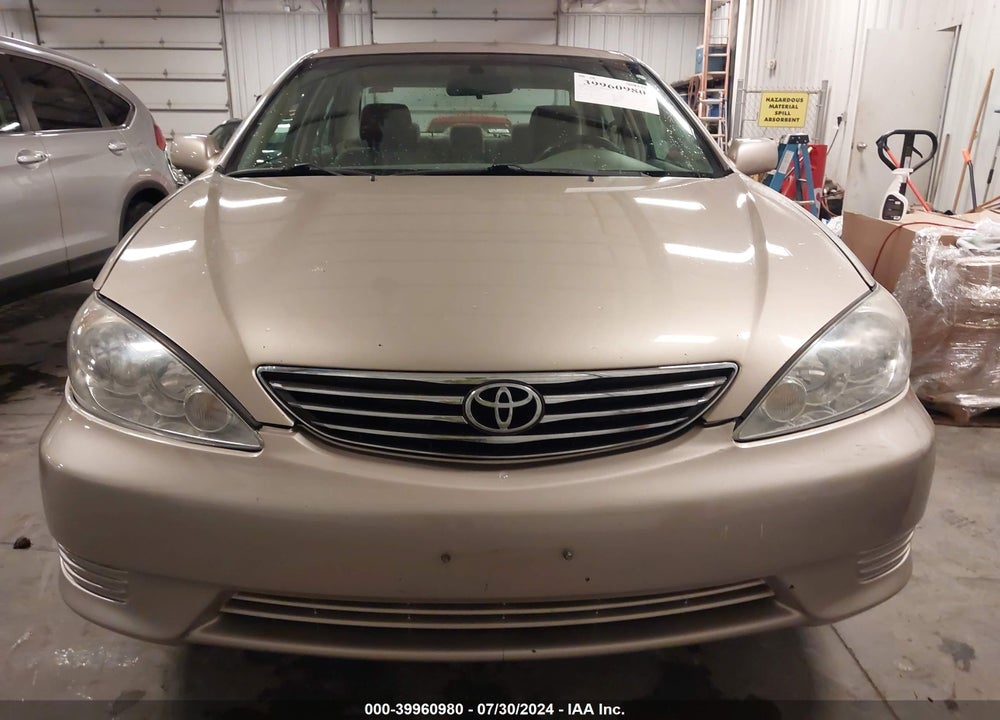 2005 TOYOTA CAMRY LE VIN: 4T1BE32K75U062971