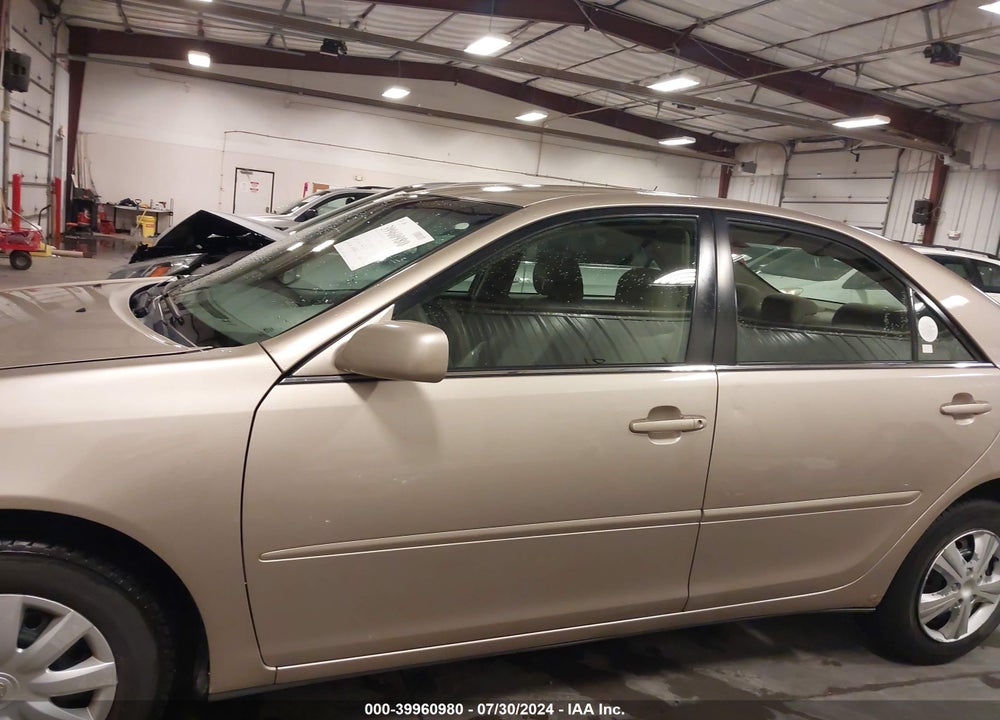 2005 TOYOTA CAMRY LE VIN: 4T1BE32K75U062971