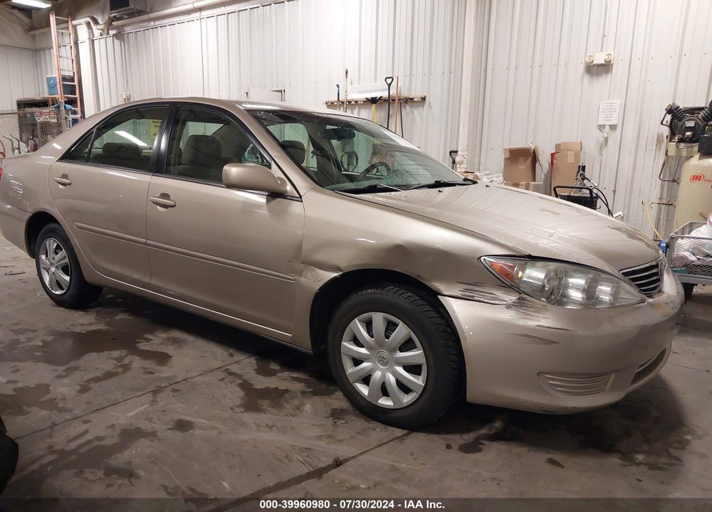2005 TOYOTA CAMRY LE VIN: 4T1BE32K75U062971