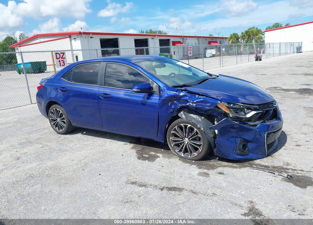 2015 TOYOTA COROLLA L/LE/LE PLUS/LE PREMIUM/S/S PLUS/S PREMIUM VIN: 2T1BURHE6FC348398