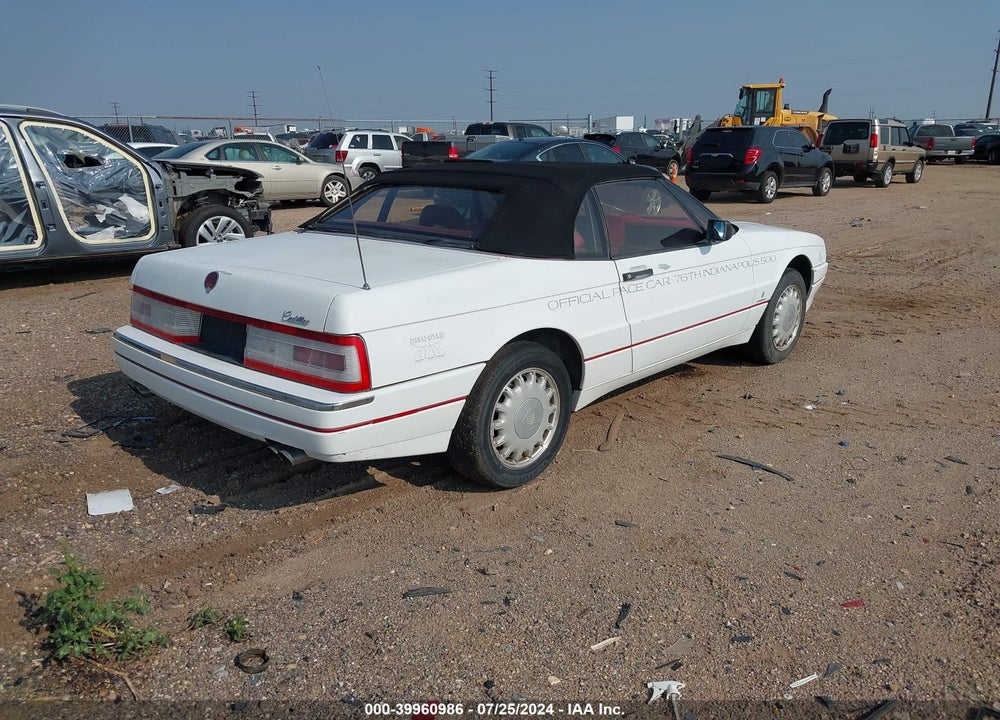 1992 CADILLAC ALLANTE VIN: 1G6VS3381NU125207