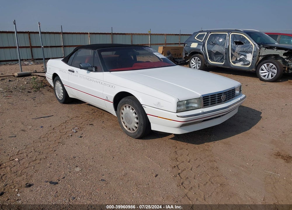 1992 CADILLAC ALLANTE VIN: 1G6VS3381NU125207